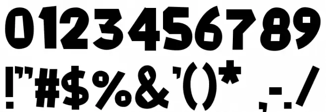 Tropicfun Caratteri ALTRI CARATTERI