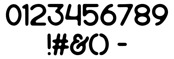 Tropikana Regular Font OTHER CHARS