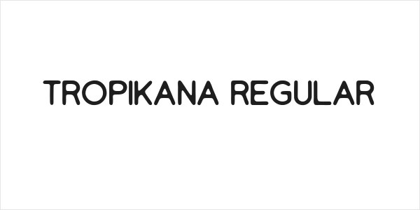 Tropikana Regular Logo