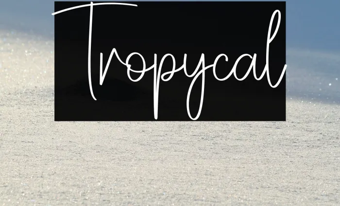 Tropycal Example 2