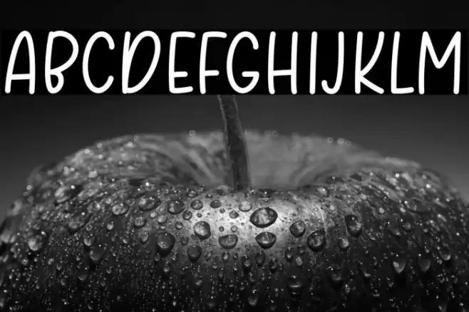 Trostie Love Font examples