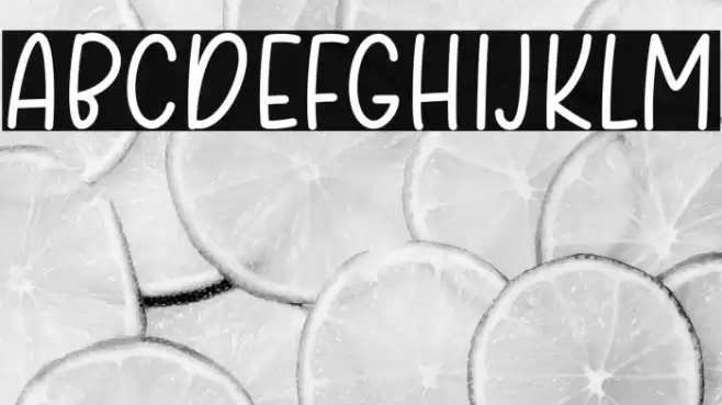 Trostie Love Font examples