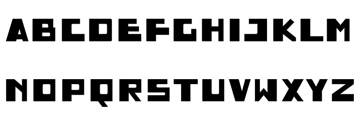 Trottoir Font LOWERCASE