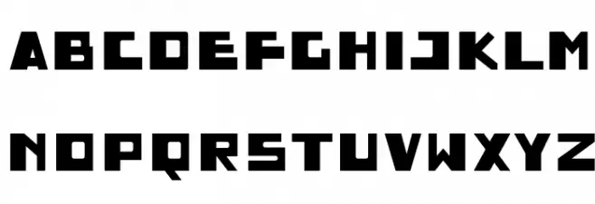Trottoir 字体 小写