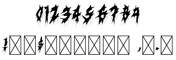 Trouble Maker Font OTHER CHARS
