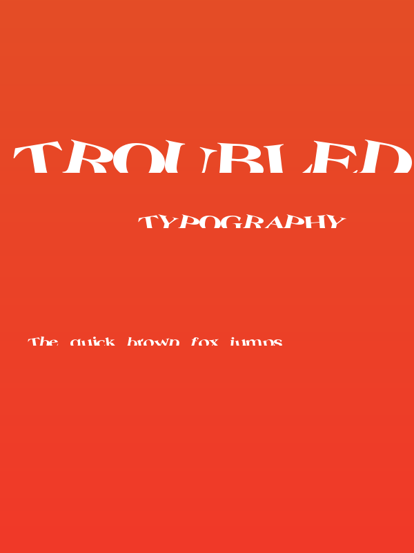 Troubled Genius Poster