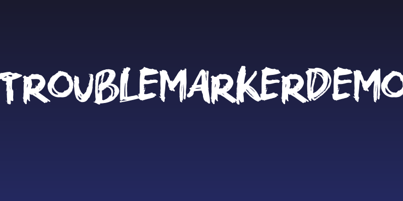 TroublemarkerDEMO Social Header