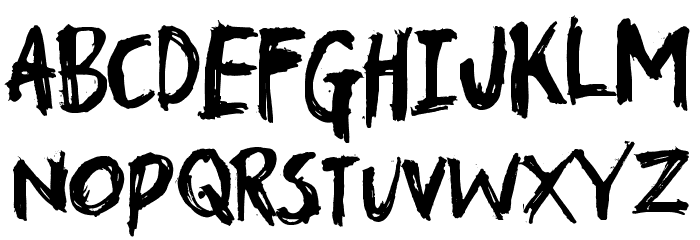 TroublemarkerDEMO Font LOWERCASE