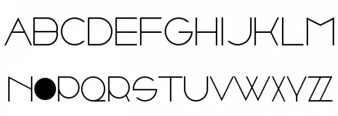 Trout Schriftart Groß