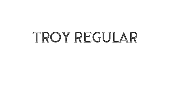 Troy Regular Logo
