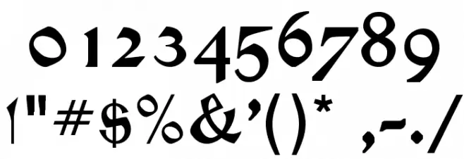 Troy3 Roman Polices AUTRES CHARS