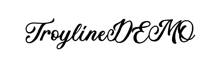 TroylineDEMO  免费字体下载