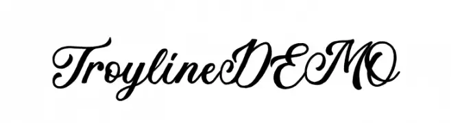 TroylineDEMO  Fuentes Gratis Descargar