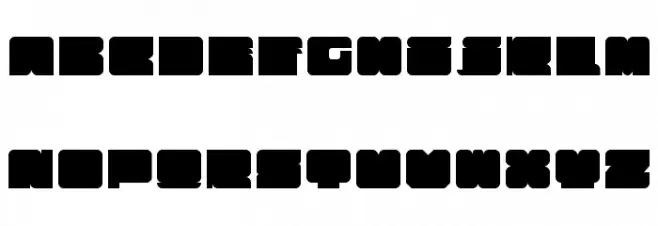 Trubik77 Regular 字体 大写