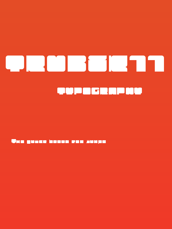 Trubik77 Regular Poster