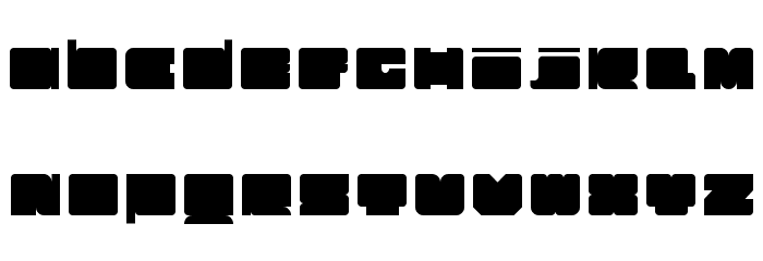 Trubik77 Regular Font LOWERCASE