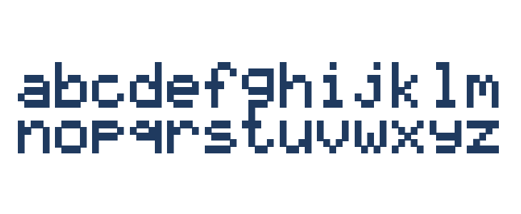 Truck Medium Regular Lowercase