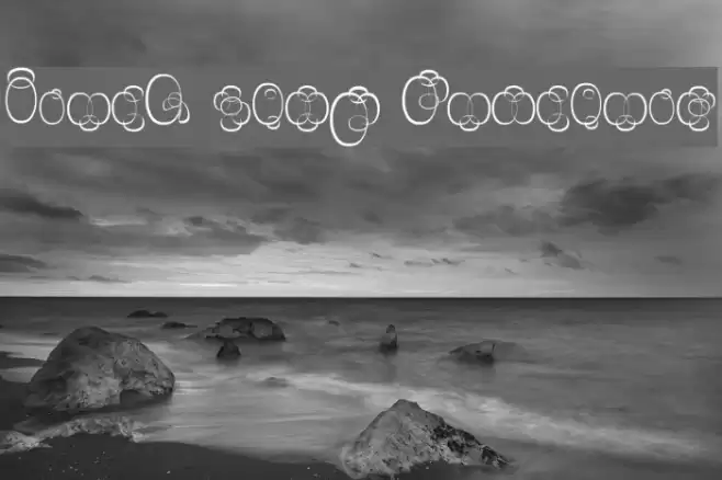 Truck stop Puncture Font examples