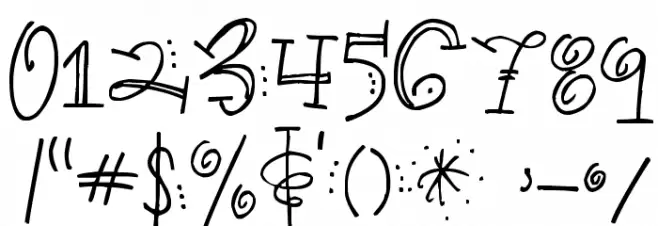 Truckle Font OTHER CHARS