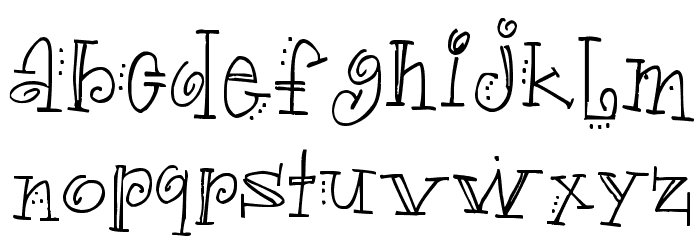Truckle Font LOWERCASE