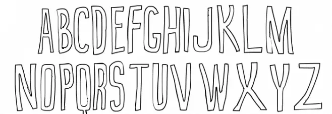 True 2D t was created using FontCreator 6.5 from High-Logic.com Caratteri MAIUSCOLE
