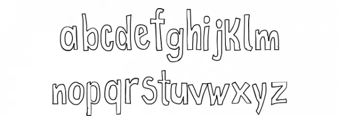 True 2D t was created using FontCreator 6.5 from High-Logic.com Caratteri MINUSCOLO