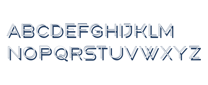 True Artisans Regular Lowercase