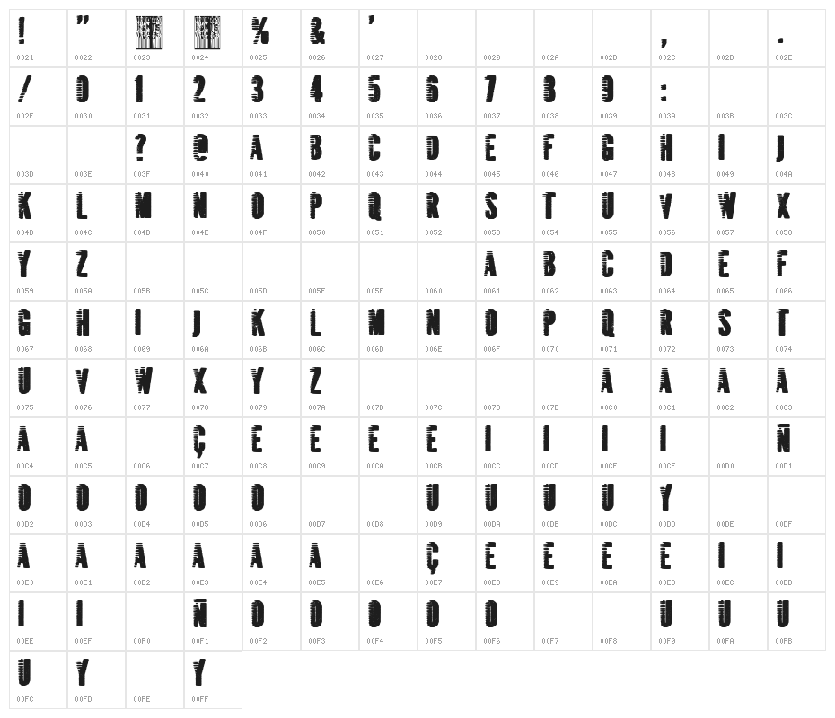 True Fast detective Character Map