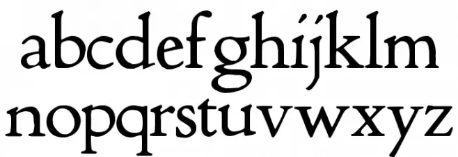 True Golden!` Font Litere mici