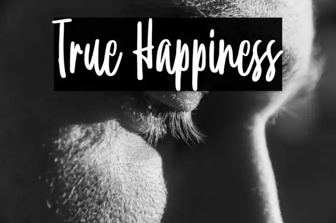 True Happiness Font examples