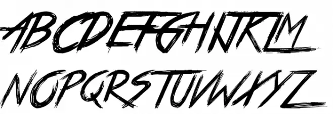 True Lies Шрифта ВЕРХНИЙ