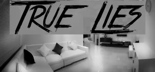 True Lies Font examples