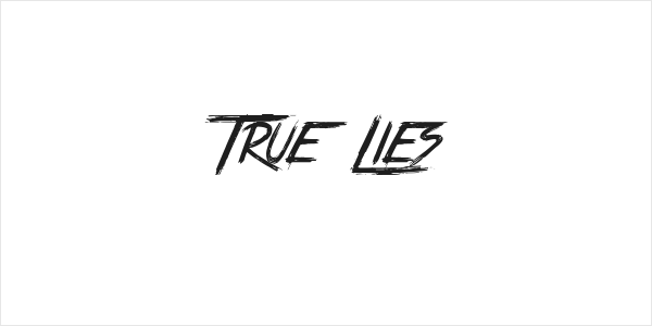 True Lies Logo