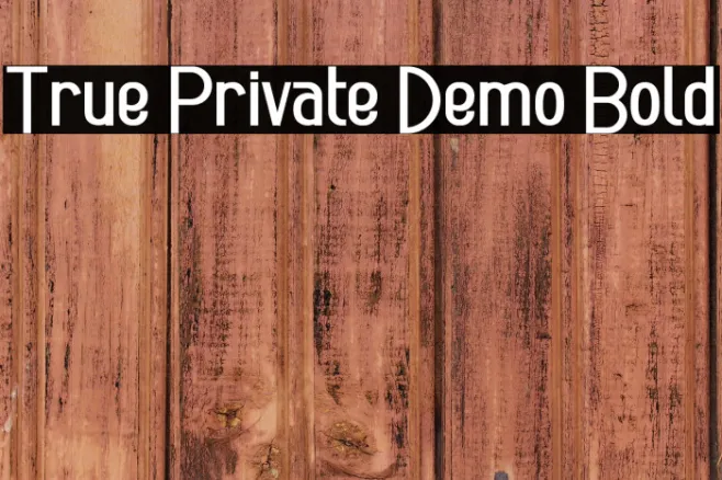 True Private Demo Bold Example 2