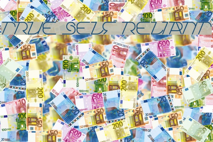 True Self Reliant Font examples