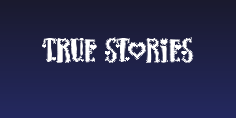 True Stories Social Header