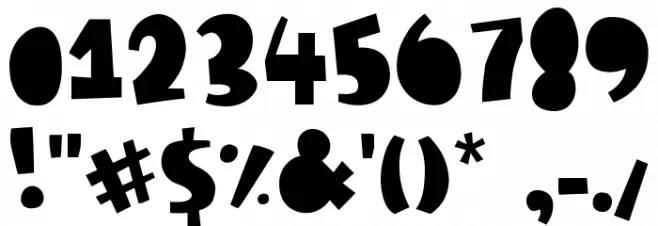 True Story Font OTHER CHARS