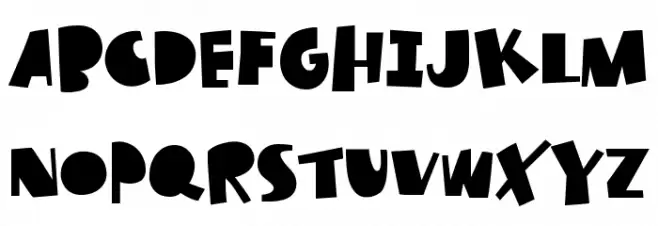 True Story Font Litere mari