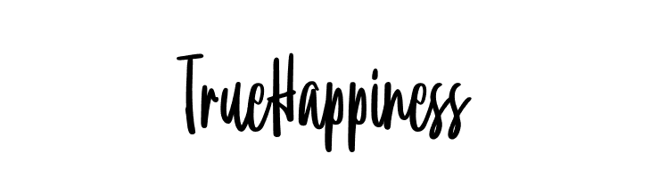 TrueHappiness  Fuentes Gratis Descargar