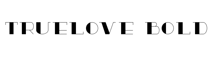 TrueLove Bold  Frei Schriftart Herunterladen