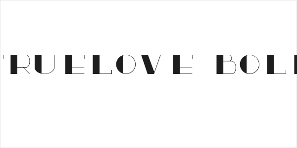 TrueLove Bold Logo