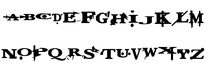 True Font LOWERCASE