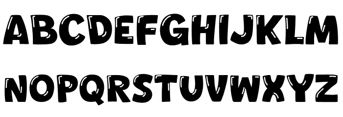 Truecat Font LOWERCASE
