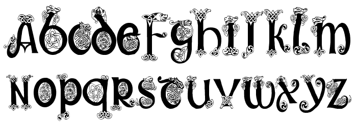 Trueheart Condensed Шрифта строчной