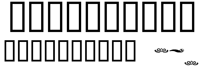 Trueheart Font OTHER CHARS