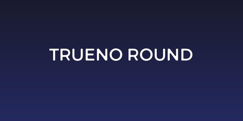 Trueno Round Social Header
