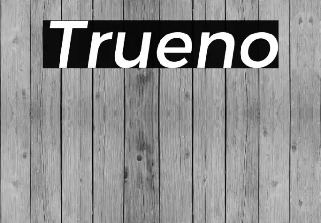 Trueno  examples
