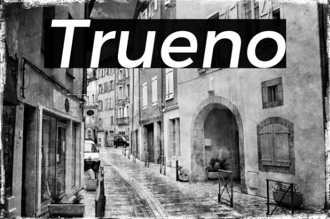 Trueno  examples