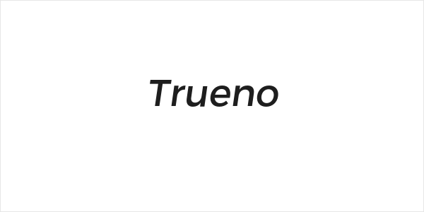 Trueno Logo