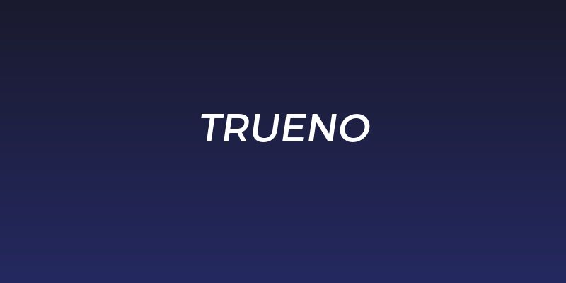 Trueno Social Header